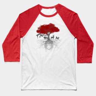 Three-eyed raven tree Baseball T-Shirt